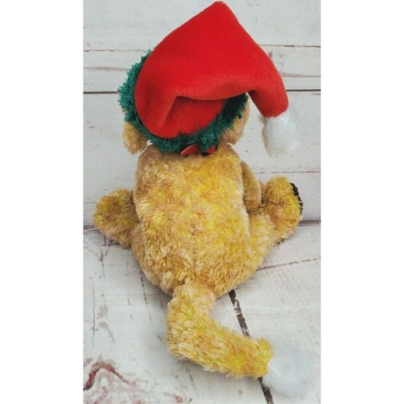 Vintage TY Beanie Baby Jingle Pup 2001 Christmas Puppy 7'' Stocking Stuffer - Picture 6 of 8
